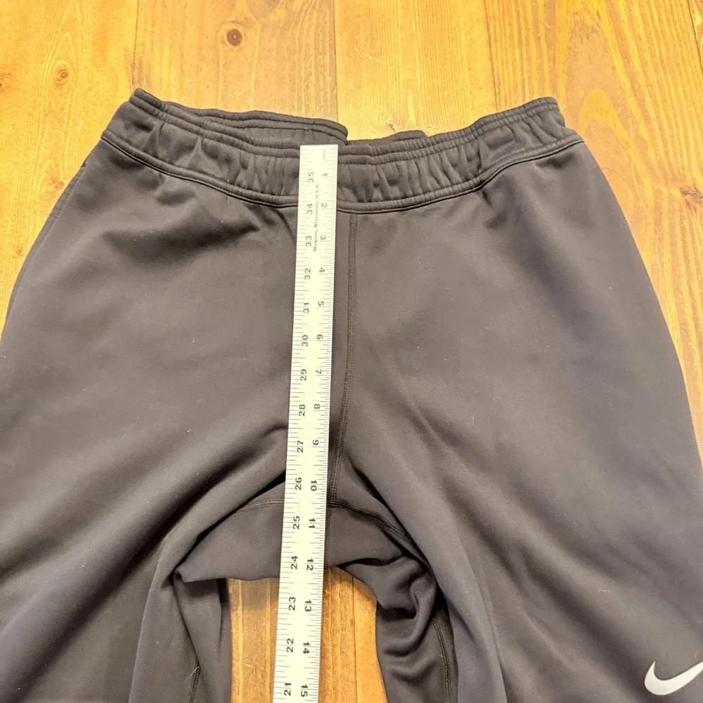 Nike Therma-Fit  Sweatpants Black Medium Straight‎ Leg Zip Ankle 551666-010